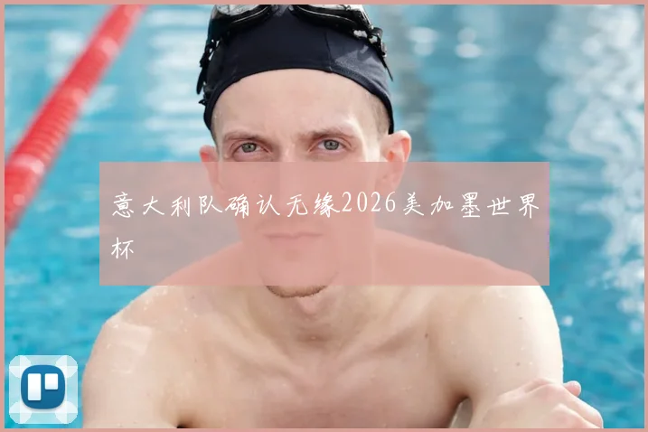 意大利队确认无缘2026美加墨世界杯