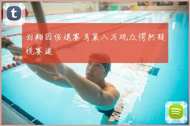 刘翔因伤退赛鸟巢八万观众愕然凝视赛道